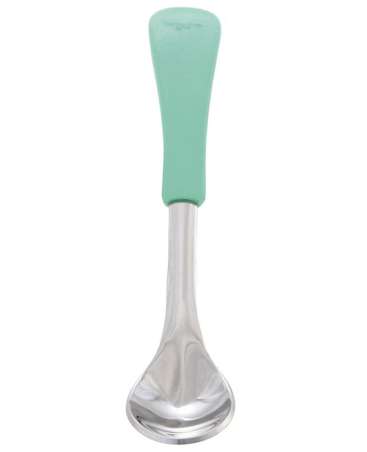 Avanchy Stainless Steel Infant Spoons, 2 Pack - Green - SSISP2G