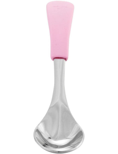 Avanchy Stainless Steel Infant Spoons, 2 Pack - Pink - SSBSP2P
