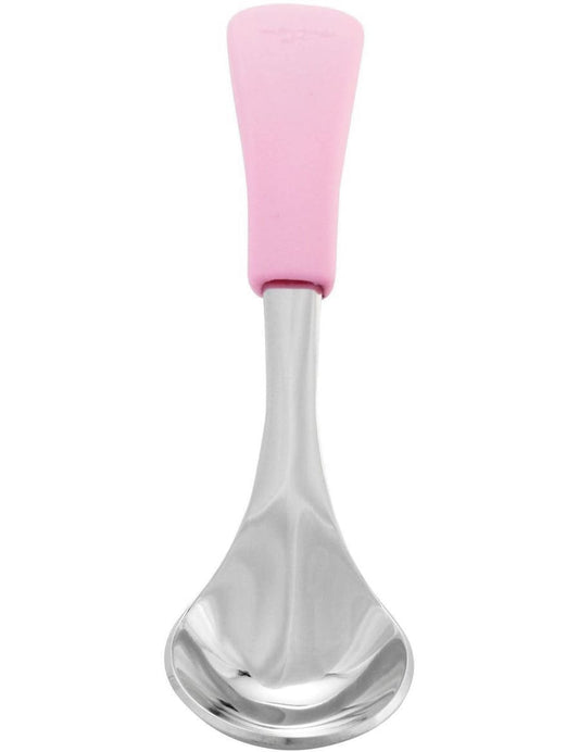 Avanchy Stainless Steel Infant Spoons, 2 Pack - Pink - SSBSP2P