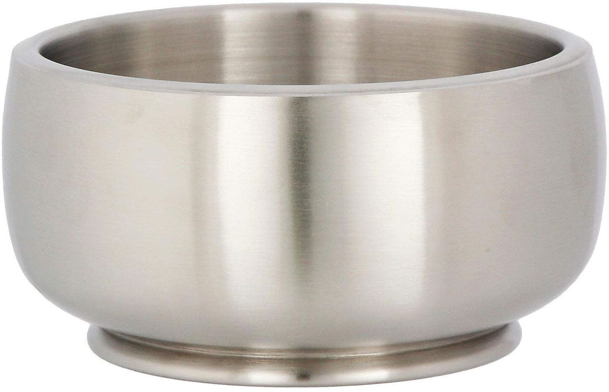 Avanchy Stainless Steel Suction Baby Bowl + Air Tight Lid - Green - GBBLS