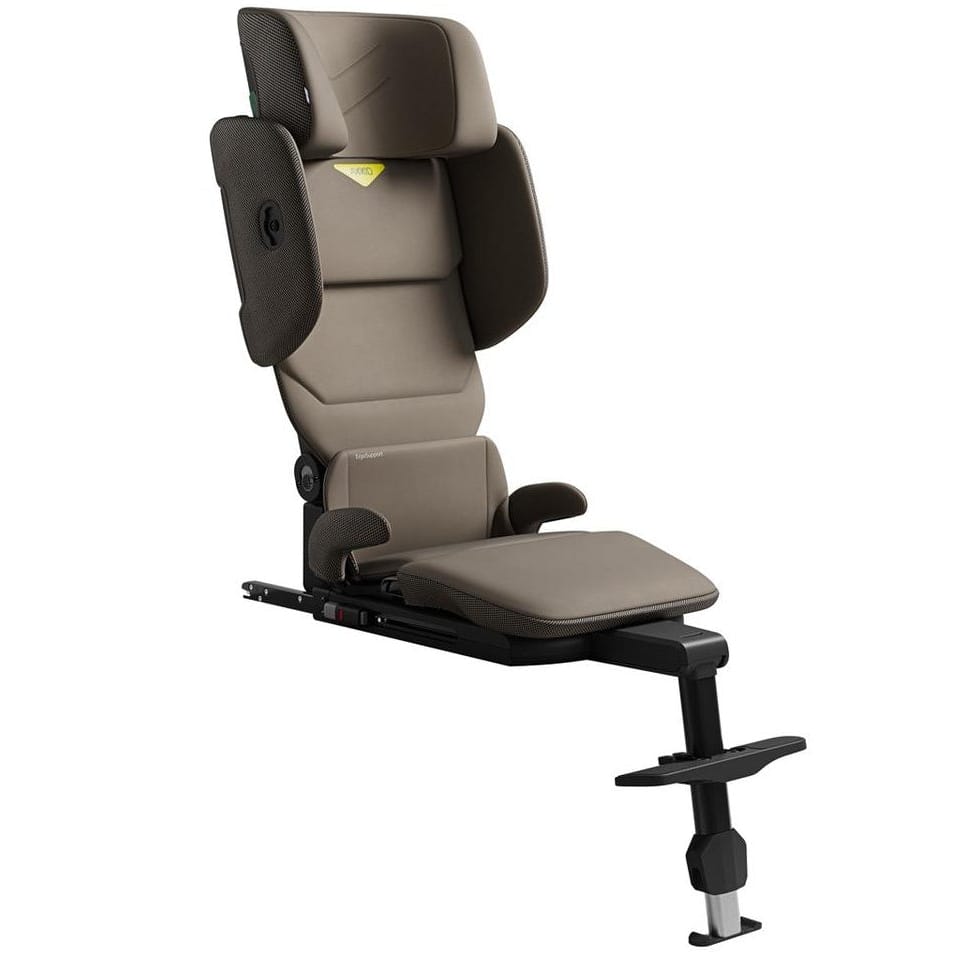 Axkid UP High Back Belt Positioning Booster Car Seat - Driftwood Beige - 27050344