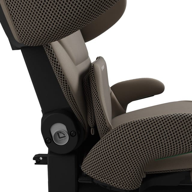 Axkid UP High Back Belt Positioning Booster Car Seat - Driftwood Beige - 27050344