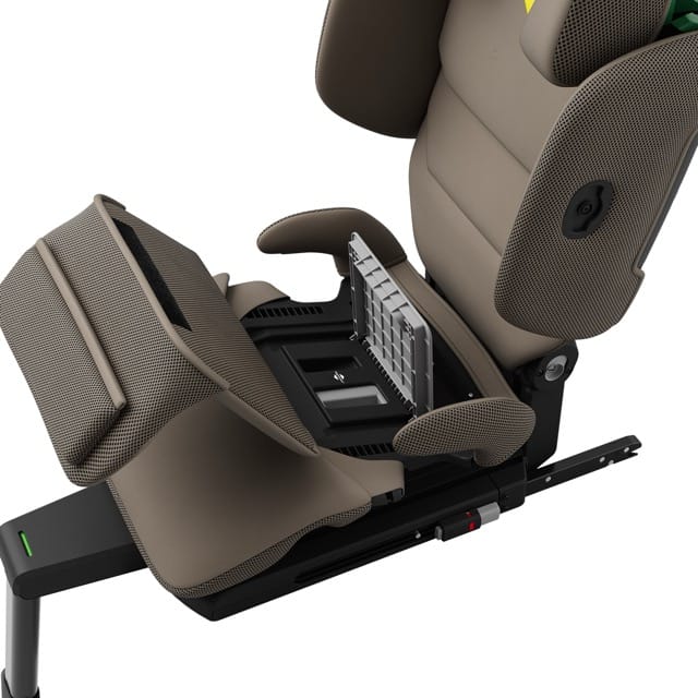 Axkid UP High Back Belt Positioning Booster Car Seat - Driftwood Beige - 27050344