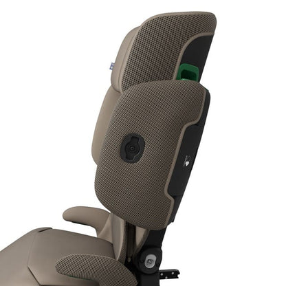 Axkid UP High Back Belt Positioning Booster Car Seat - Driftwood Beige - 27050344