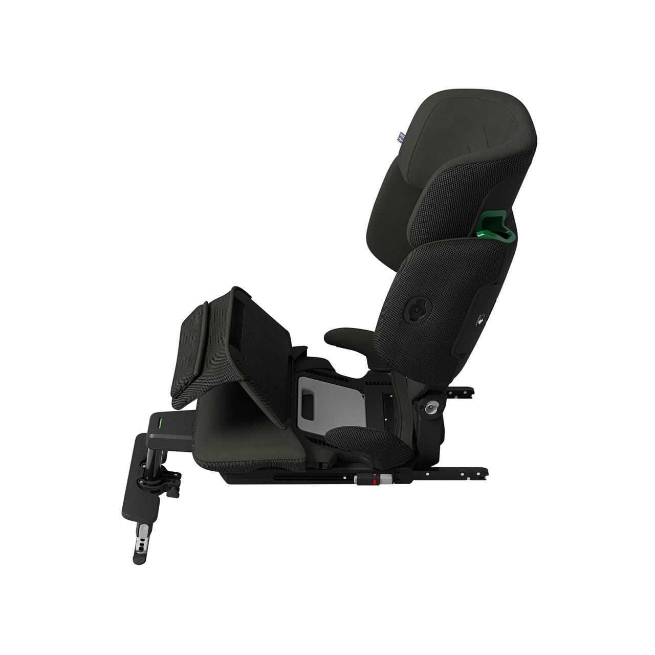 Axkid UP High Back Belt Positioning Booster Car Seat - Forest Moss Green - 27050345