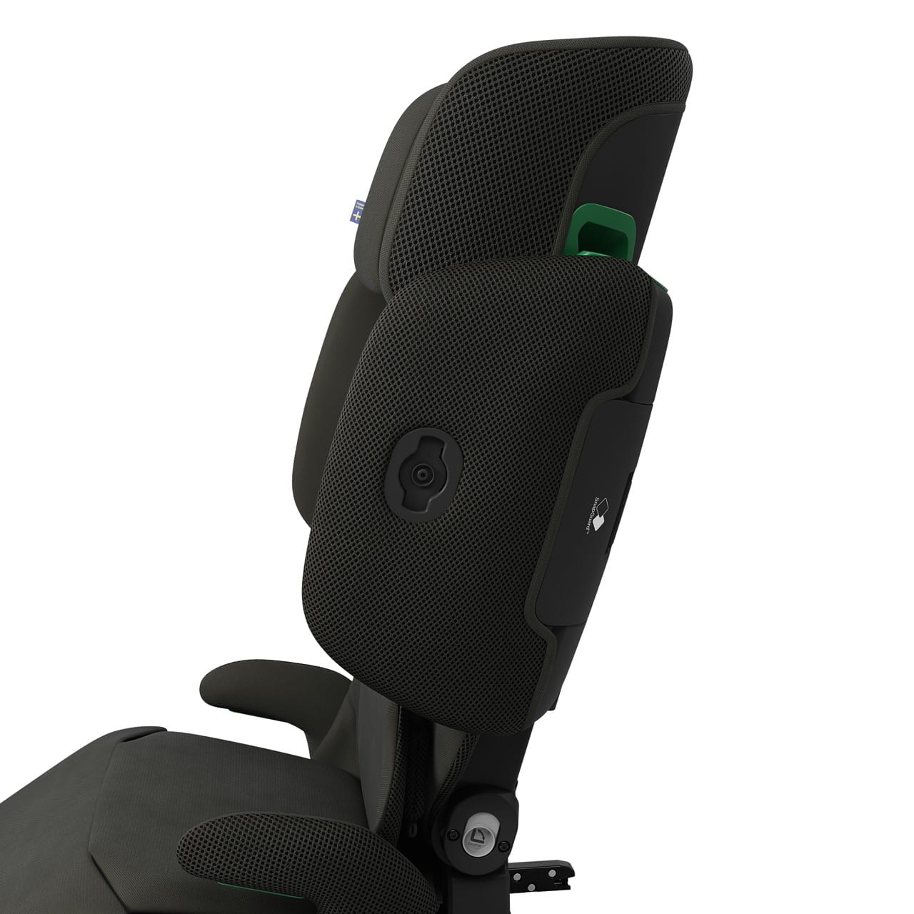 Axkid UP High Back Belt Positioning Booster Car Seat - Forest Moss Green - 27050345
