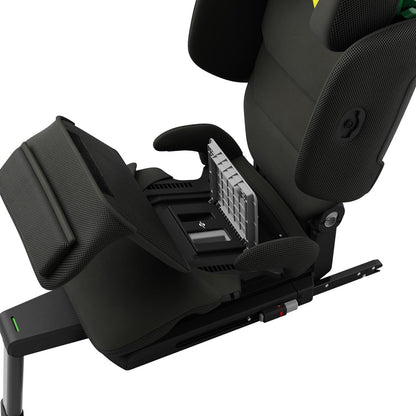 Axkid UP High Back Belt Positioning Booster Car Seat - Forest Moss Green - 27050345
