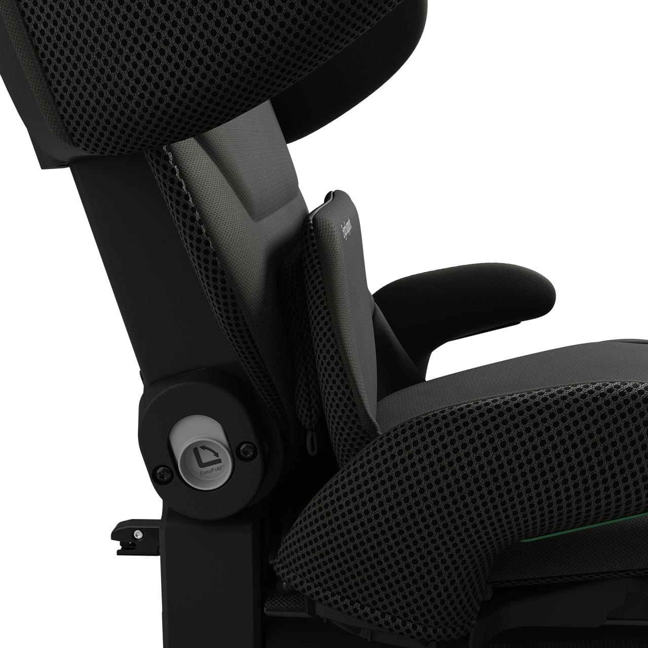 Axkid UP High Back Belt Positioning Booster Car Seat - Forest Moss Green - 27050345