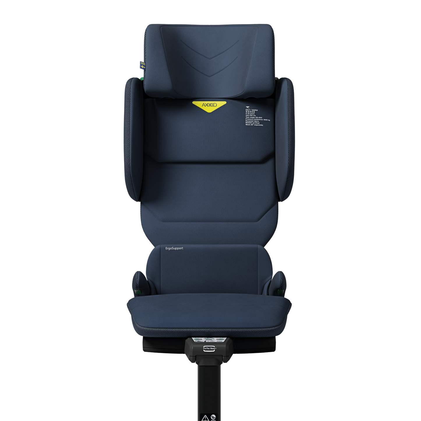 Axkid UP High Back Belt Positioning Booster Car Seat - Glacier Lake Blue - 27050341