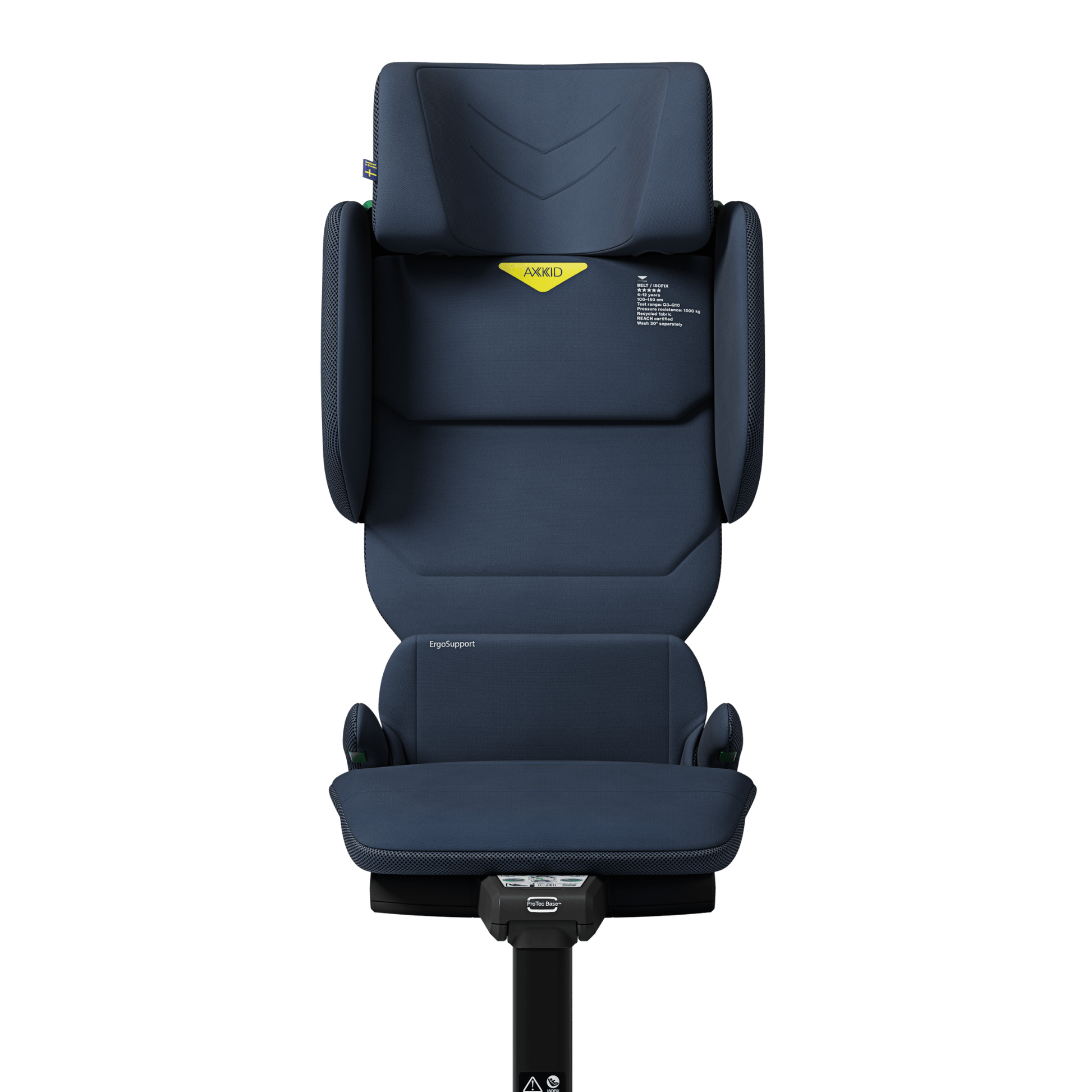 Axkid UP High Back Belt Positioning Booster Car Seat - Glacier Lake Blue - 27050341