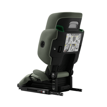 Axkid UP High Back Belt Positioning Booster Car Seat - Nordic Bloom Green - 27050342