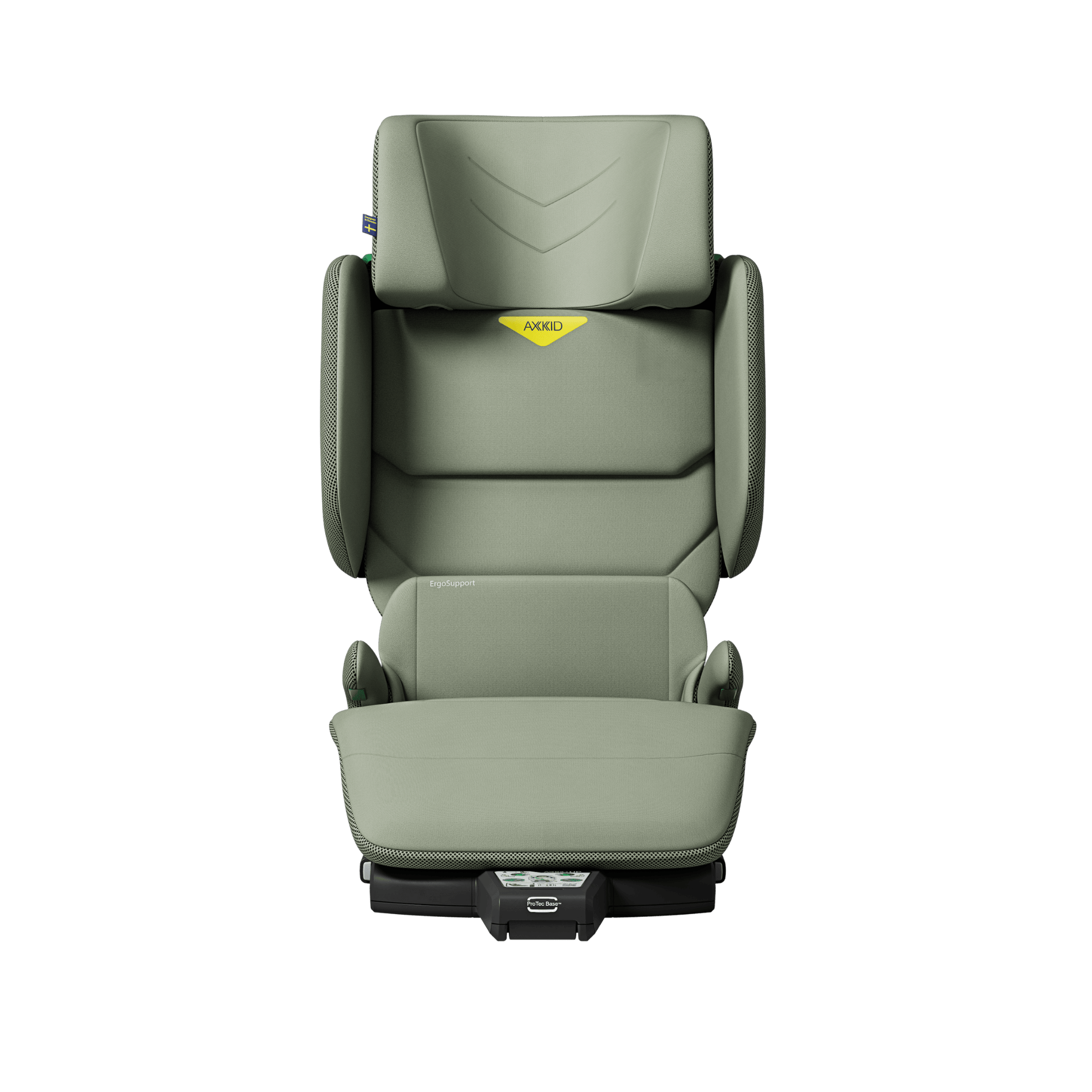 Axkid UP High Back Belt Positioning Booster Car Seat - Nordic Bloom Green - 27050342