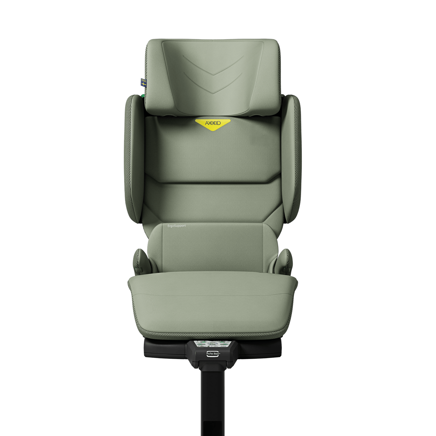 Axkid UP High Back Belt Positioning Booster Car Seat - Nordic Bloom Green - 27050342
