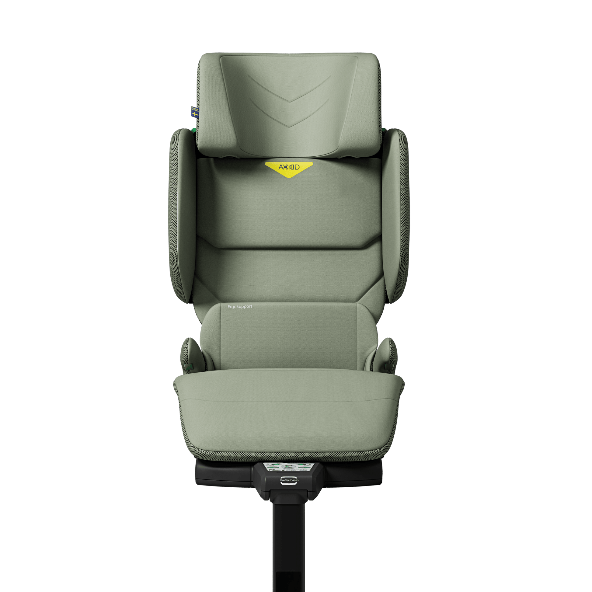 Axkid UP High Back Belt Positioning Booster Car Seat - Nordic Bloom Green - 27050342