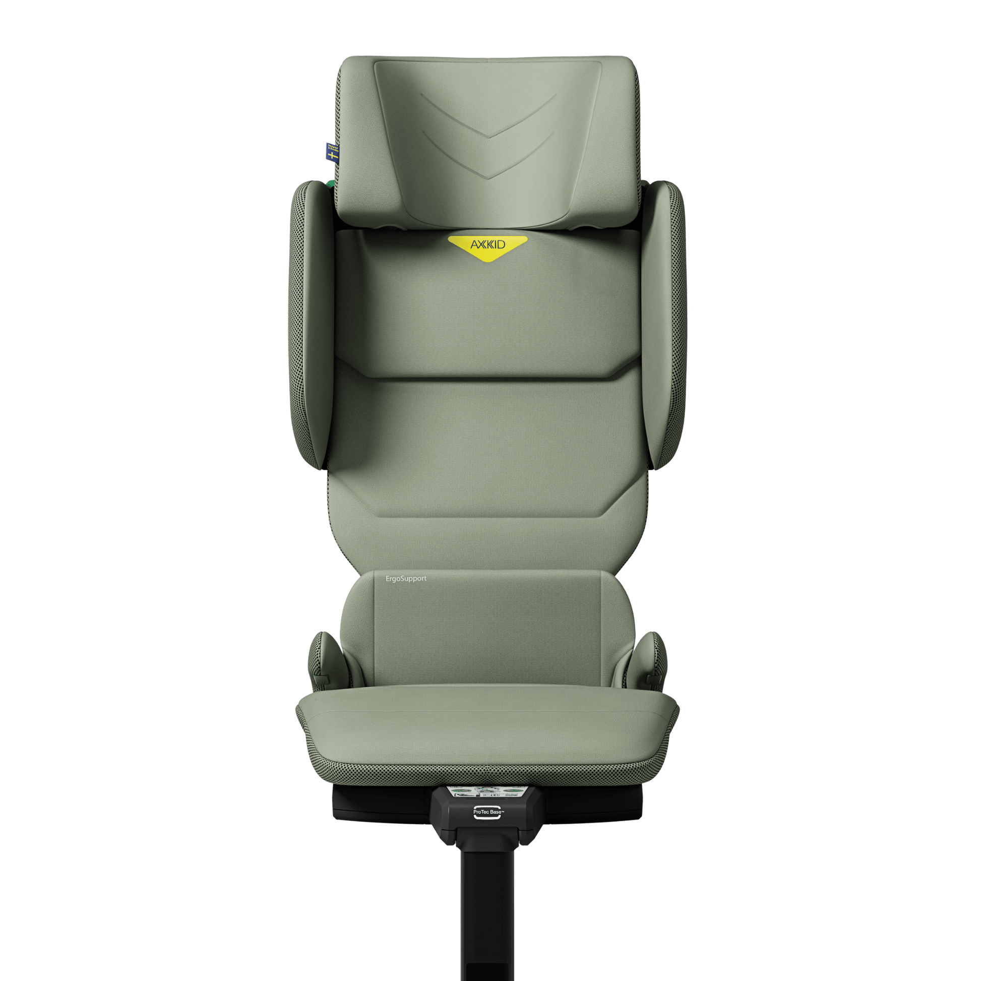 Axkid UP High Back Belt Positioning Booster Car Seat - Nordic Bloom Green - 27050342