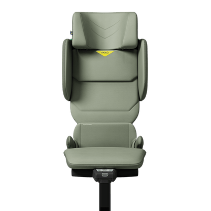Axkid UP High Back Belt Positioning Booster Car Seat - Nordic Bloom Green - 27050342