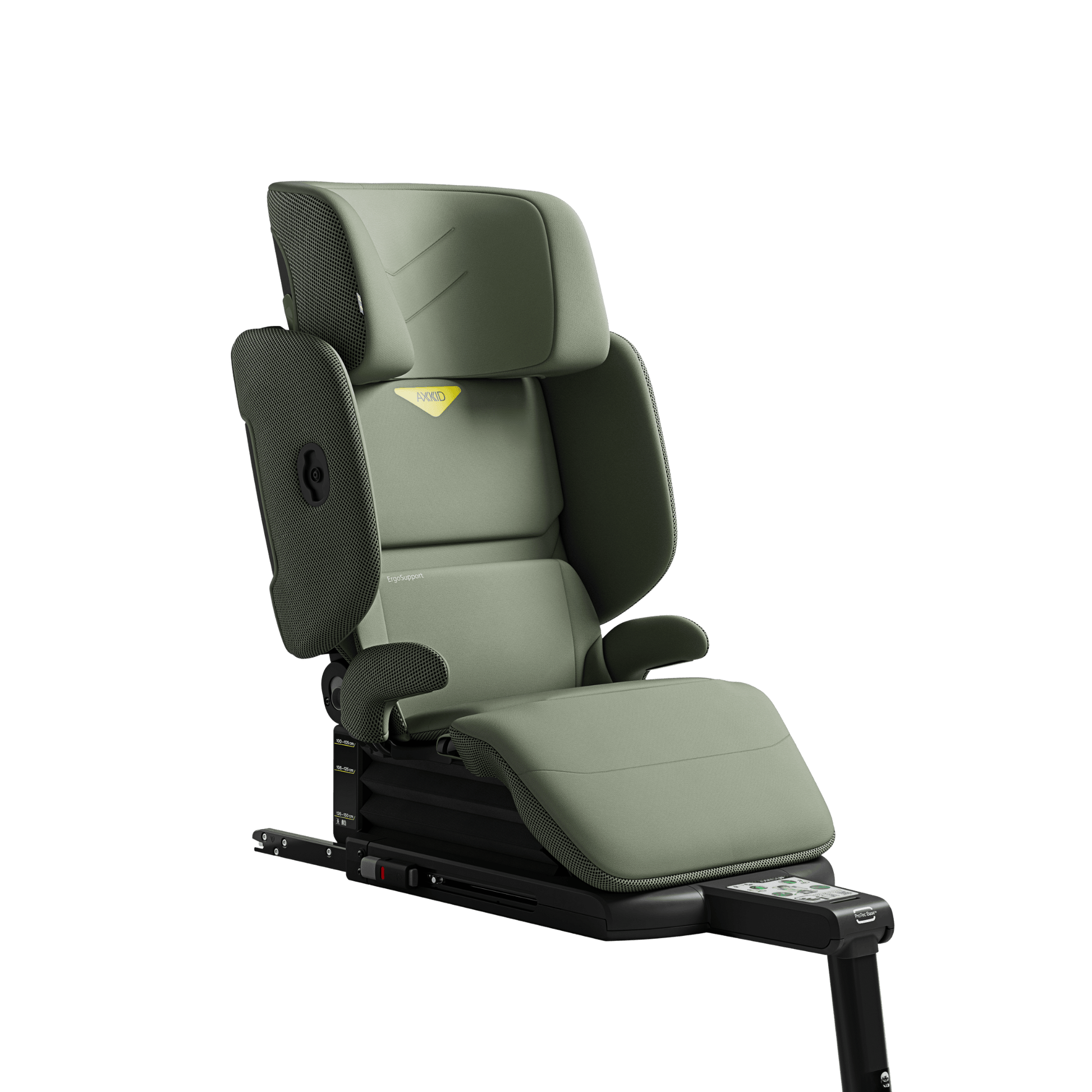 Axkid UP High Back Belt Positioning Booster Car Seat - Nordic Bloom Green - 27050342
