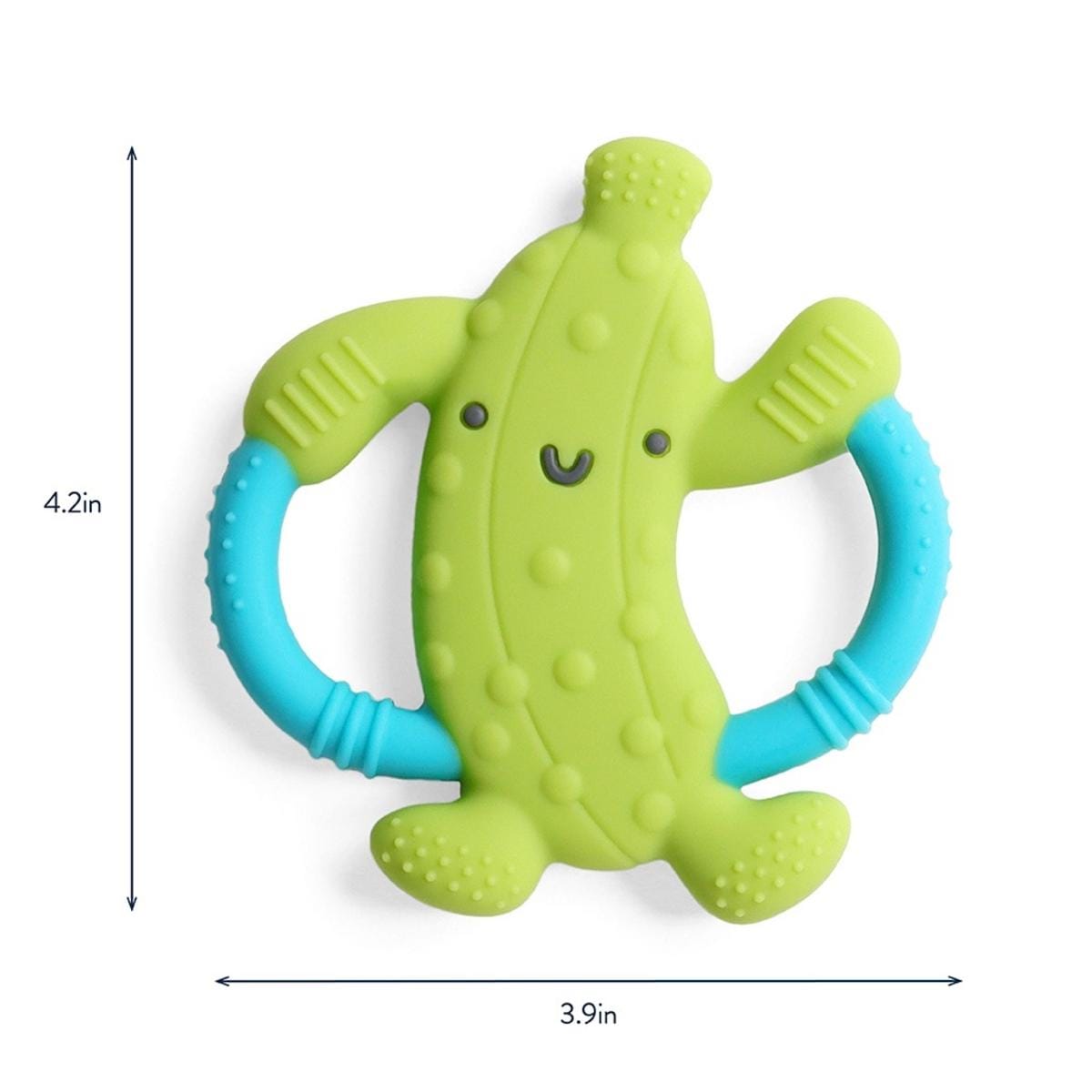 Itzy Ritzy Chew Crew Easy-hold Silicone Teether - Parker the Pickle - 604501833