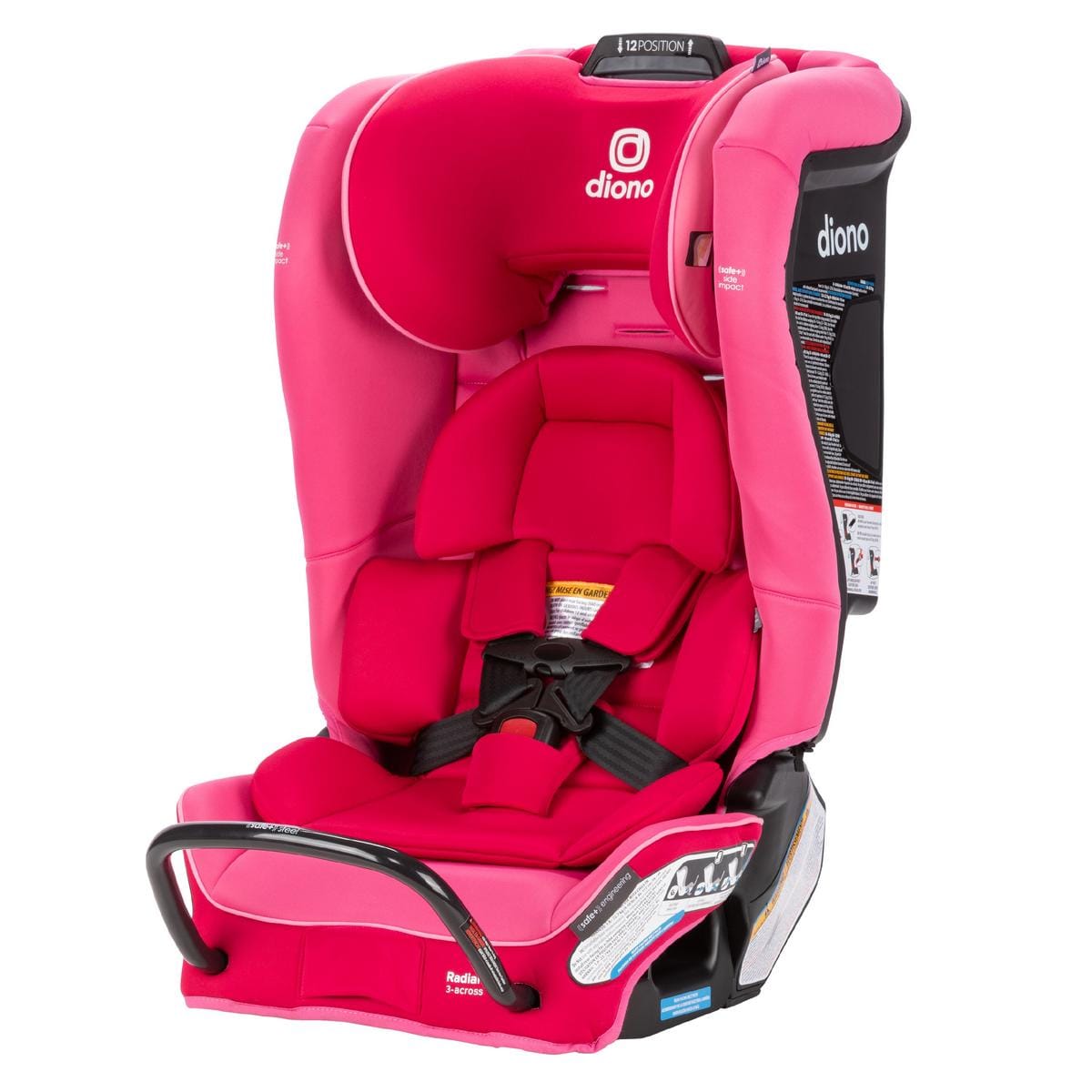 Diono Radian 3RXT SafePlus All-in-One Convertible Car Seat - Pink Cotton Candy - 50107-NA-01