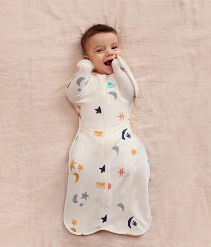 Love To Dream Swaddle UP Organic 1.0 TOG, Newborn - Lunar Buff