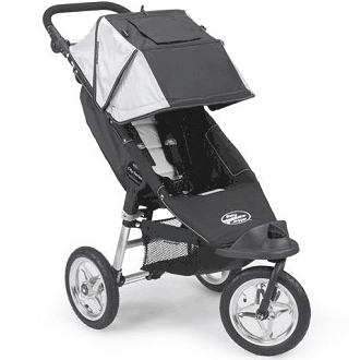 Baby Jogger 2007 1/2 Swivel City Series Single Jet Black