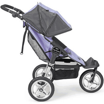 Baby Jogger 2007 1/2 Swivel City Series Single Lilac - 68056
