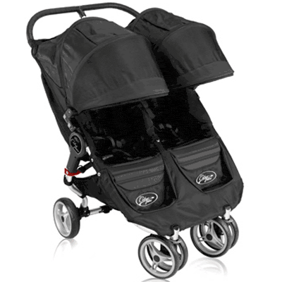 Baby Jogger 2011 City Mini Double in Black/Black - 81170