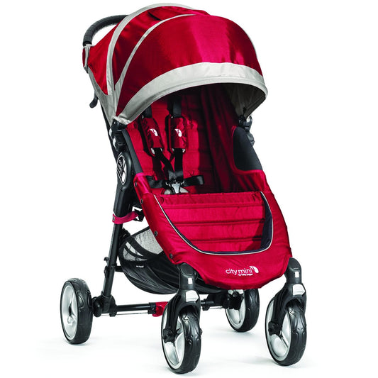 Baby Jogger 2015 City Mini 4-Wheel Stroller - Crimson/Gray