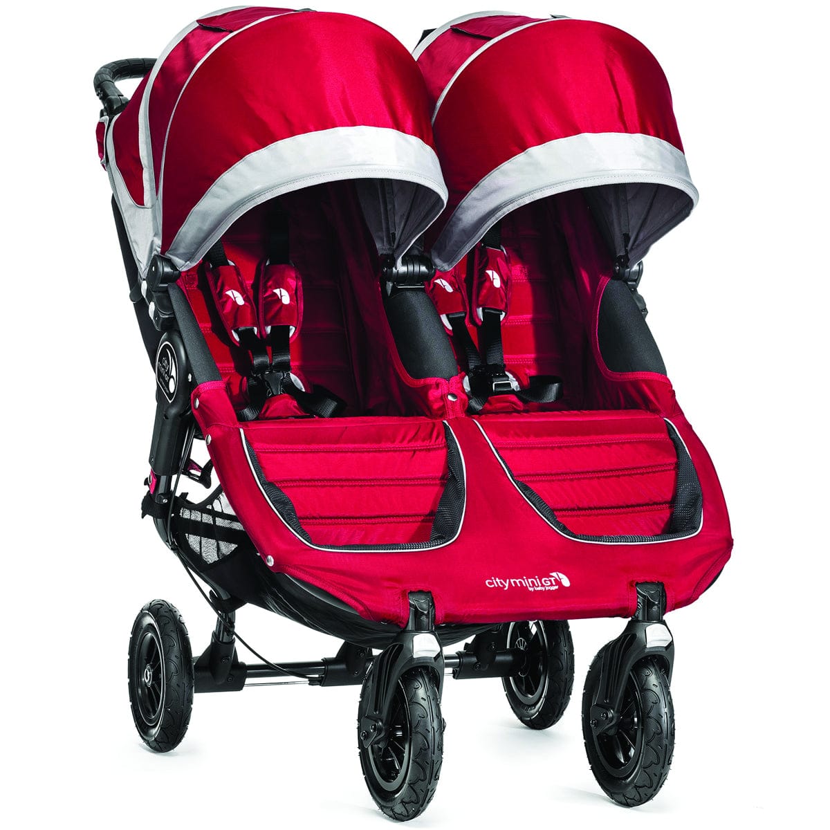 Baby Jogger 2015 City Mini GT Double - Crimson/Gray