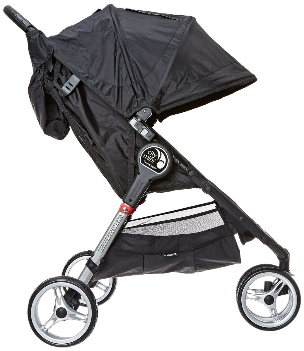 Baby Jogger 2015 City Mini 3W Single Compact Stroller - Black/Gray