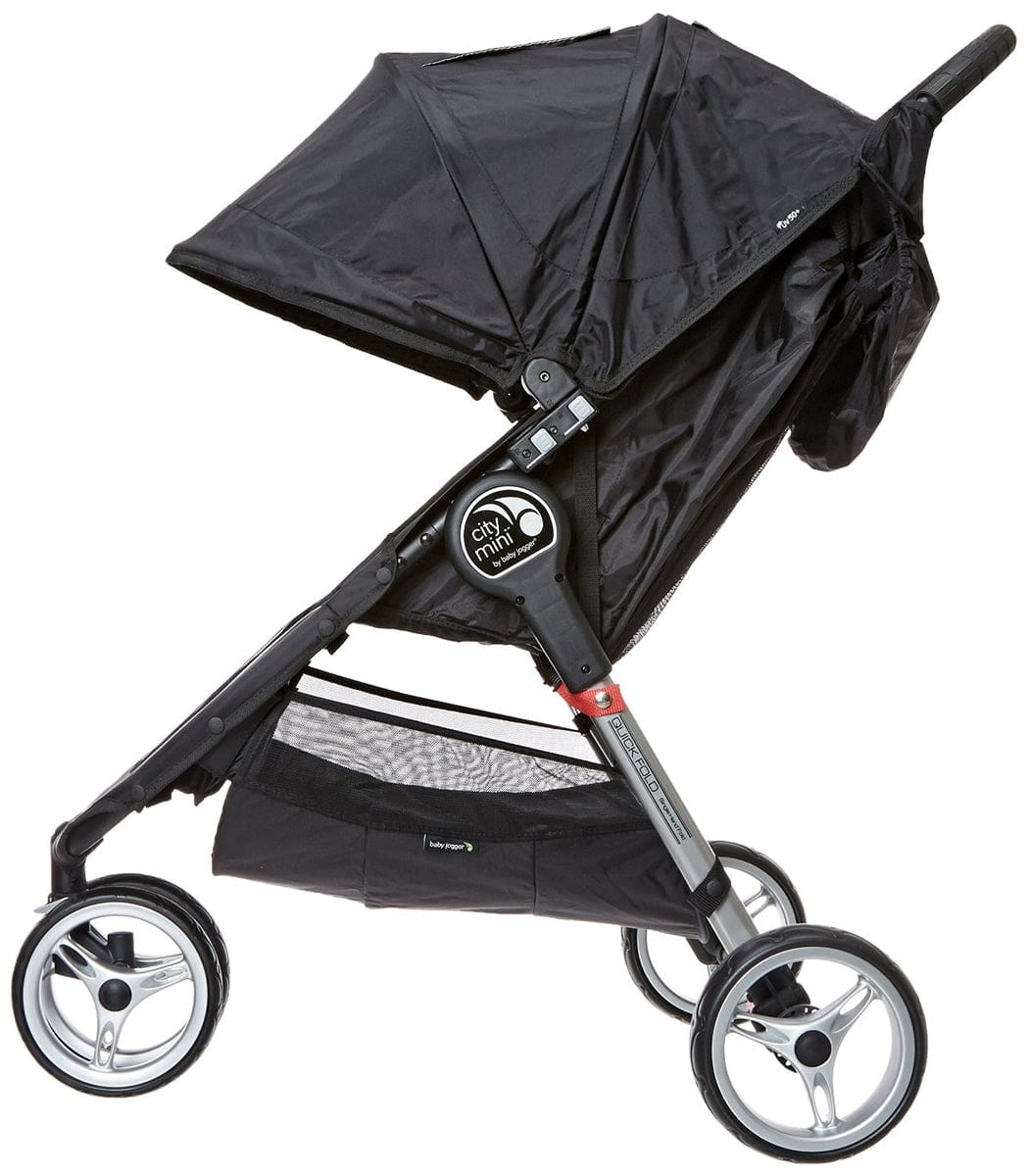 Baby Jogger 2015 City Mini 3W Single Compact Stroller - Black/Gray