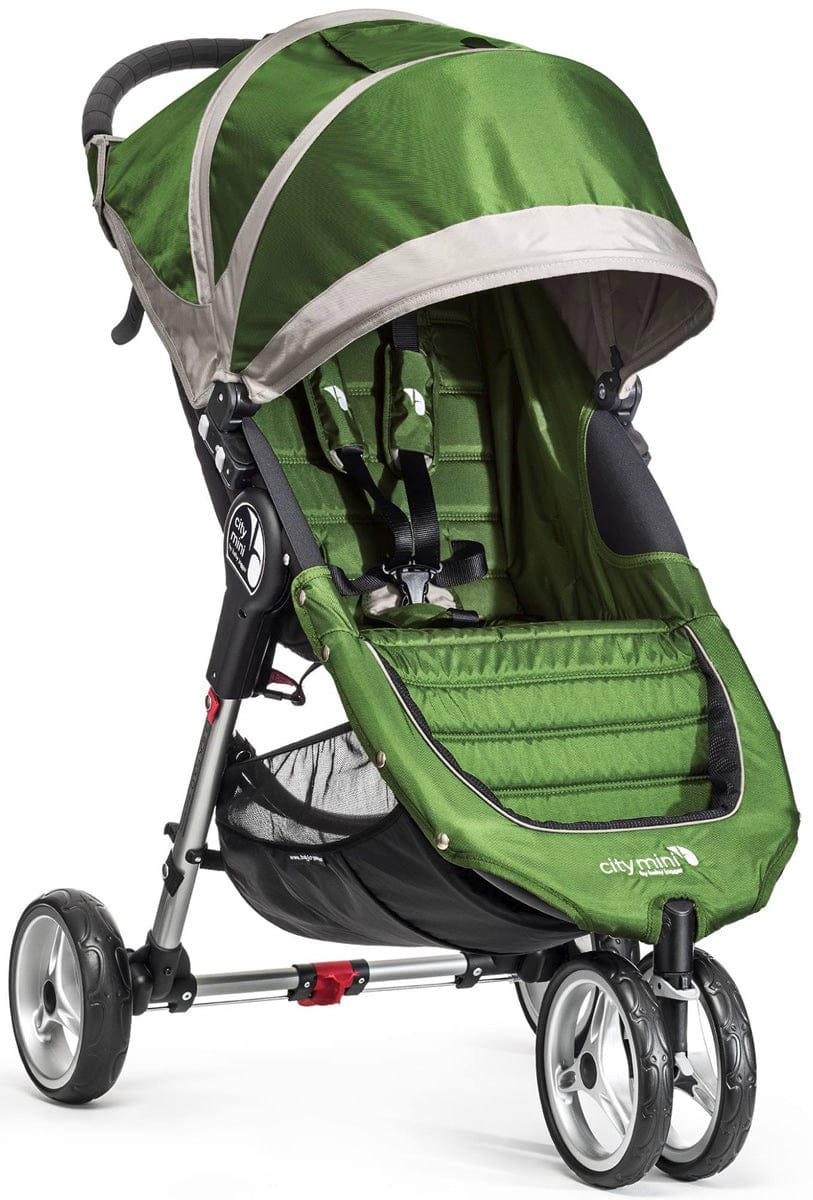 Baby Jogger 2015 City Mini 3W Single Compact Stroller - Lime/Gray - bj11440