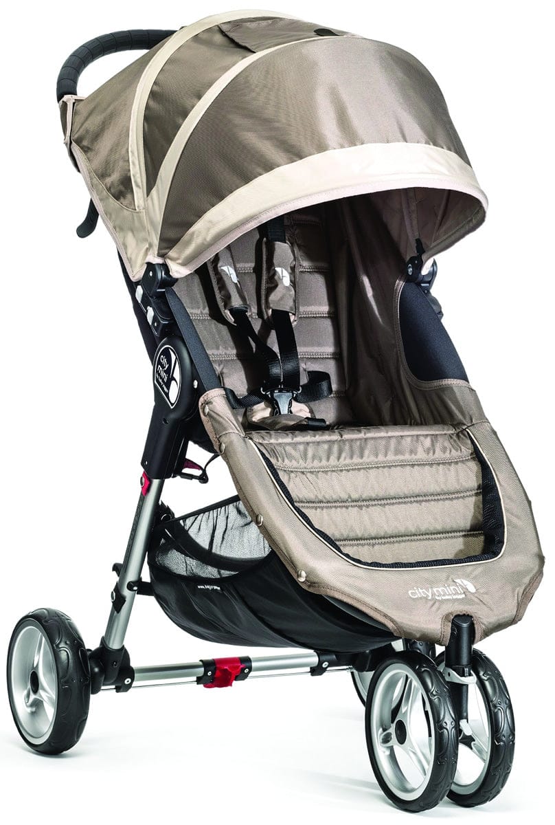 Baby Jogger 2015 City Mini 3W Single Compact Stroller - Sand/Stone