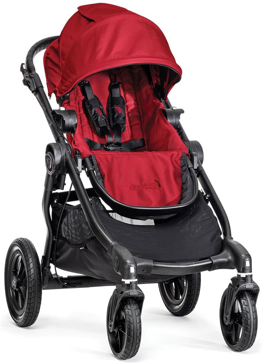Baby Jogger City Select Single Stroller - Red - bj23436