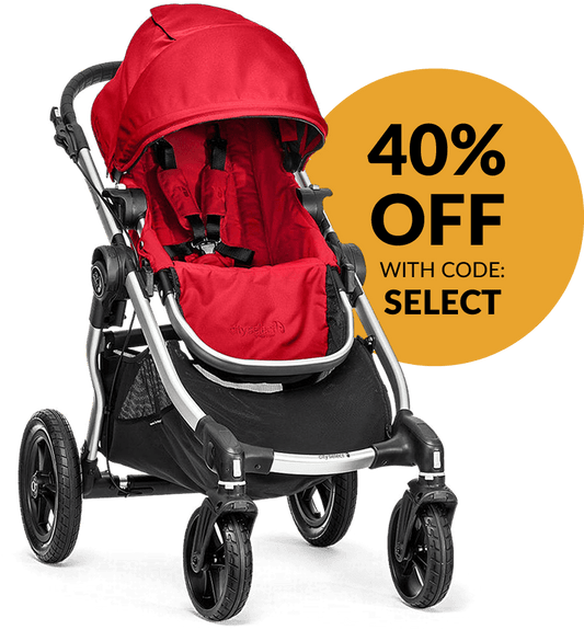 Baby Jogger City Select Single Stroller 2015 Ruby - bj20430