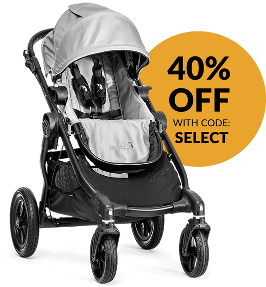 Baby Jogger City Select Single Stroller 2015 Silver - bj23412