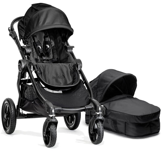 Baby Jogger City Select Single Stroller & Bassinet - Black - bj23410-bj04410