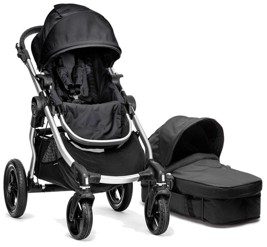 Baby Jogger City Select Single Stroller & Bassinet - Onyx - bj20410-bj50926