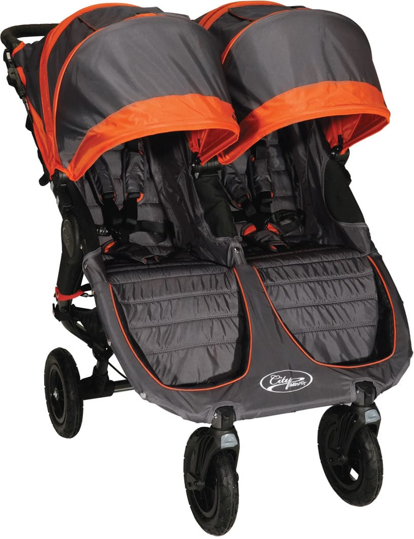 Baby Jogger 2015 City Mini GT Double 2013 Stroller Shadow / Orange - bj16239