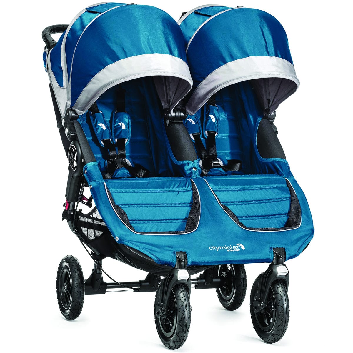 Baby Jogger 2015 City Mini GT Double - Teal/Gray - bj16429
