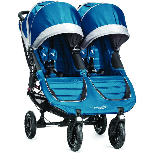 Baby Jogger 2015 City Mini GT Double - Teal/Gray - bj16429