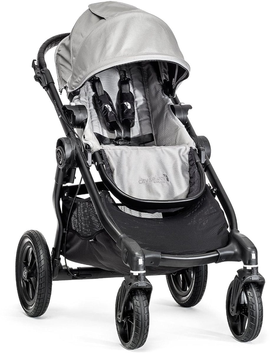 Baby Jogger City Select Single Stroller - Silver- RETURN - 1959504-ob