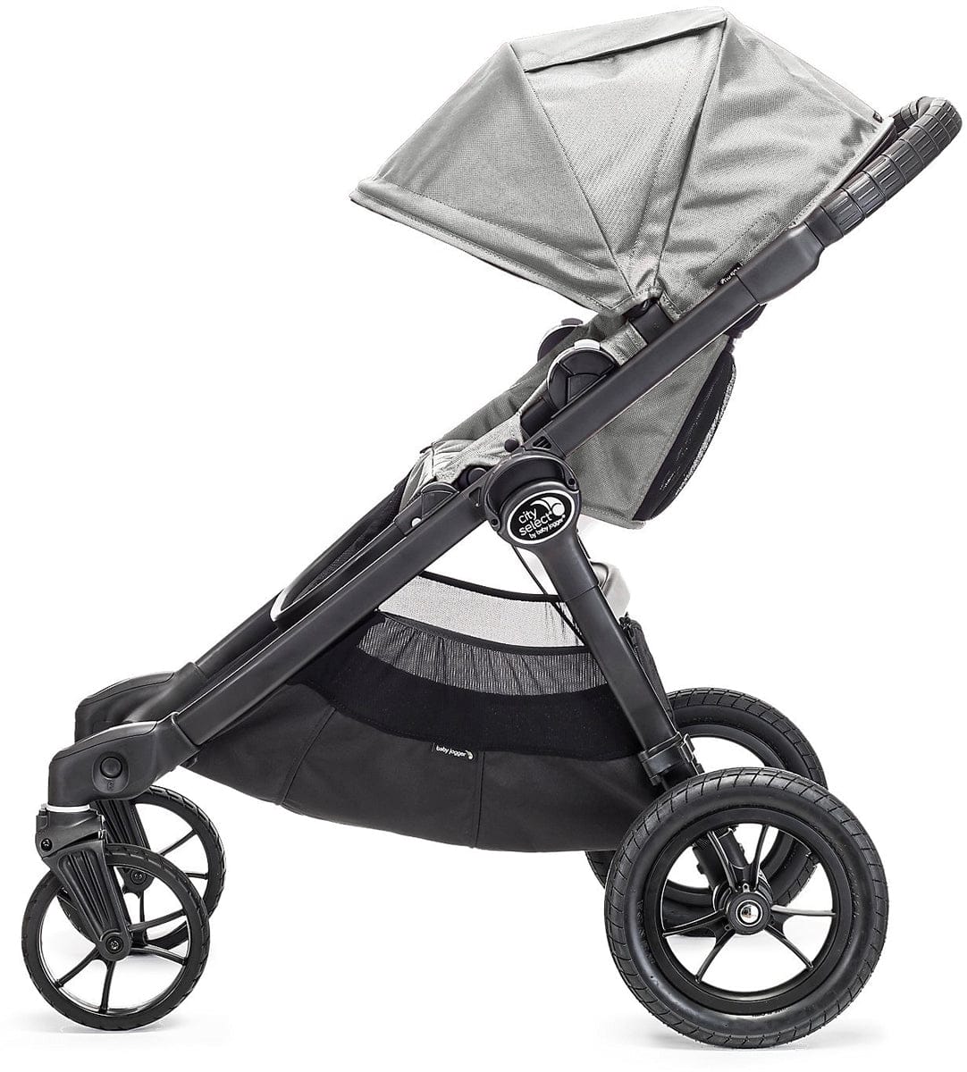 Baby Jogger City Select Single Stroller - Silver- RETURN - 1959504-ob