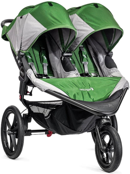 Baby Jogger 2016 Summit X3 Double Jogging Stroller - Green / Gray - 1959593