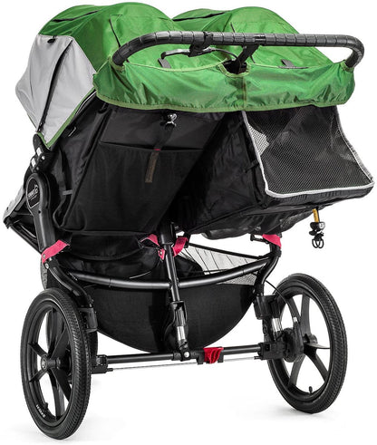 Baby Jogger 2016 Summit X3 Double Jogging Stroller - Green / Gray