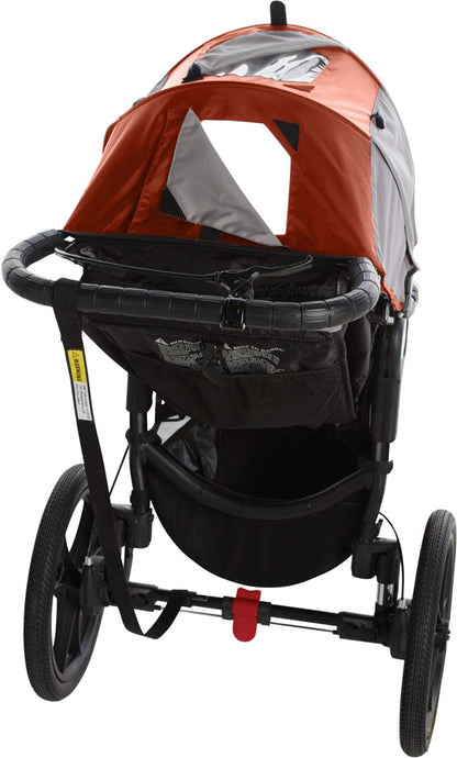 Baby Jogger 2016 Summit X3 Single Jogging Stroller - Orange / Gray