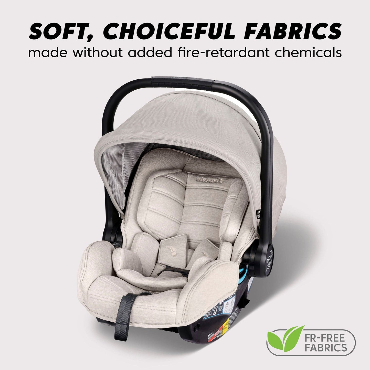 Baby Jogger City GO 2 Infant Car Seat - Frosted Ivory - 2223227