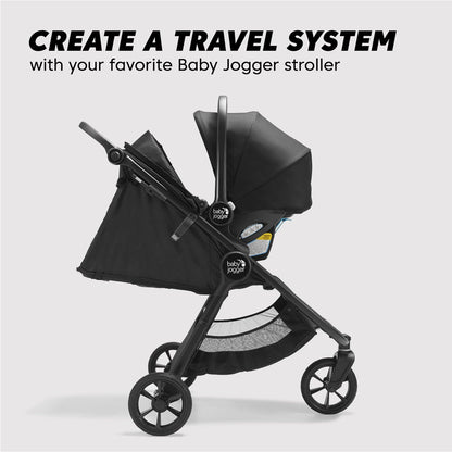 Baby Jogger City GO 2 Infant Car Seat - Lunar Black - 2148714