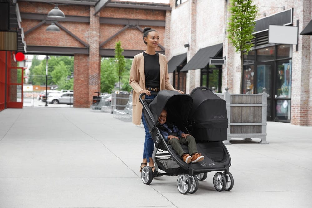 Baby Jogger City Mini 2 Double Stroller Pram - Jet - 2104377