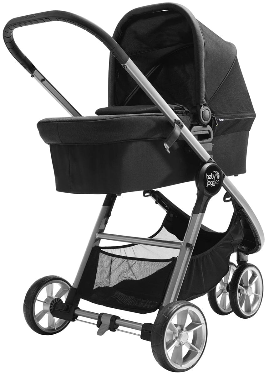 Baby Jogger City Mini 2 Single Stroller + Pram Bundle - Opulent Black - 2153357-2149771